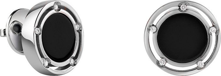 Серьги Damiani 15536 д 7,80гр 1,2гр 0,11ct. купить,NaN