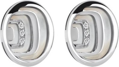 Серьги Damiani 14319 д 4,1гр 0,03ct 0,74ct. купить,NaN