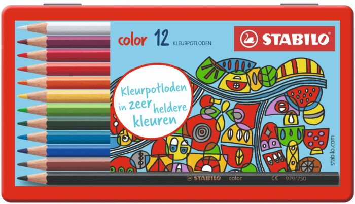 Карандаши цветные Stabilo Color 12 шт 2.5 мм 1812-77 купить,NaN