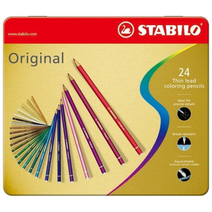 Карандаши цветные Stabilo Original 24 шт 2.5 мм 8774-6 купить,NaN