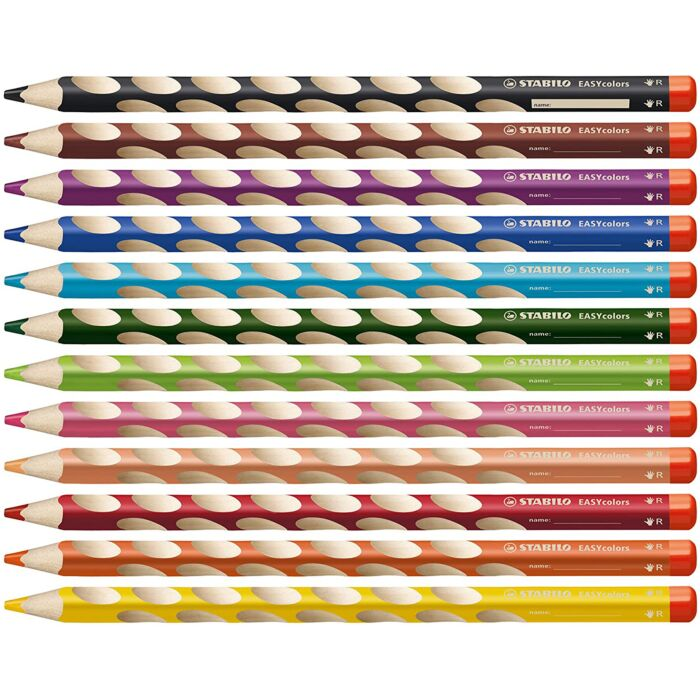 Карандаши цветные для правшей Stabilo EasyColor 12 шт 4.2 мм 332/12 купить,NaN