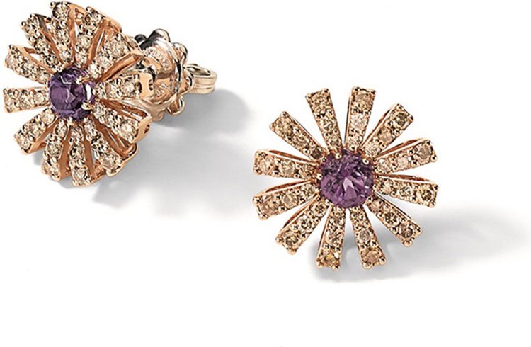 Серьги Damiani 14791 д 4,90гр 1,02ct 0,09ct. купить,NaN