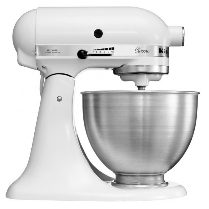 Миксер KitchenAid 5K45SSEWH белый