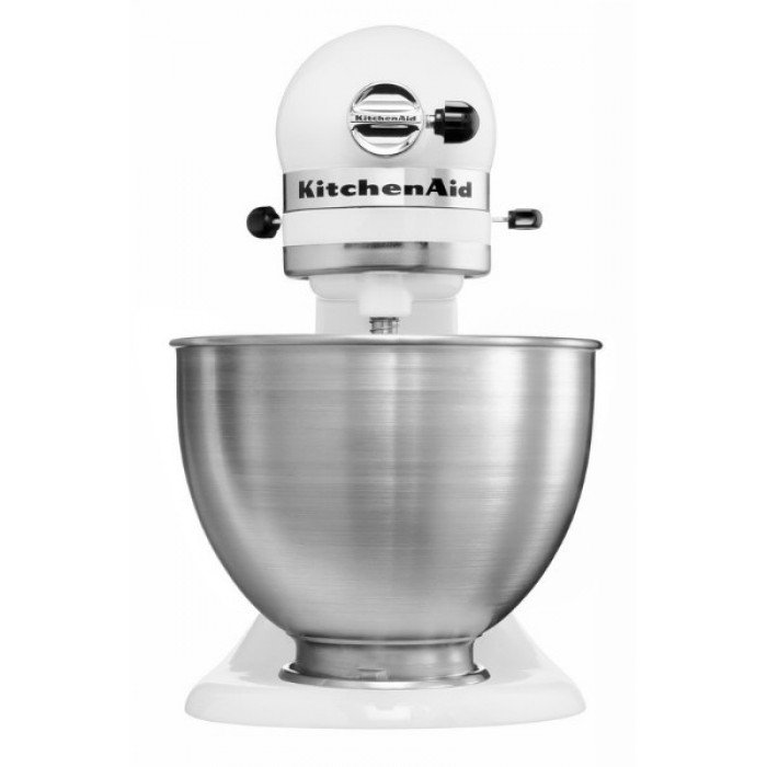 Миксер KitchenAid 5K45SSEWH белый купить,0