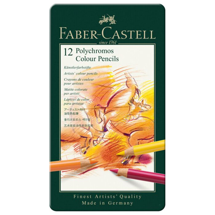 Карандаши цветные Faber-Castell 12 шт 3.8 мм 110012 купить,NaN