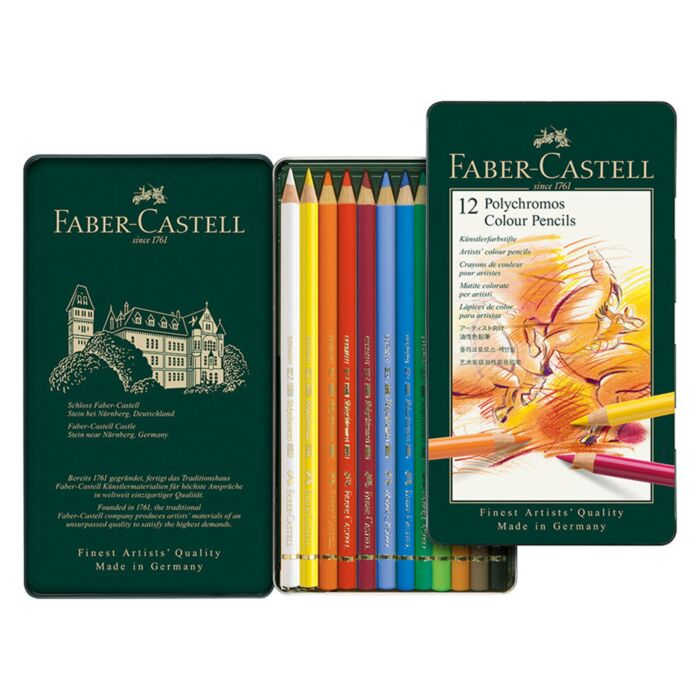 Карандаши цветные Faber-Castell 12 шт 3.8 мм 110012 купить,NaN