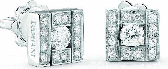 Серьги Damiani 14677 д 3,80гр 0,3ct. купить,2042000