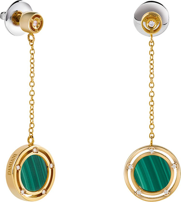Серьги Damiani 15573 д 8,60гр 1гр 0,072ct. купить,NaN