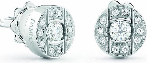 Серьги Damiani 13162 д 3,5гр 0,28ct. купить,NaN