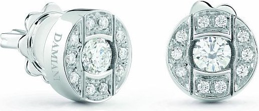 Серьги Damiani 13162 д 3,5гр 0,28ct. купить,NaN