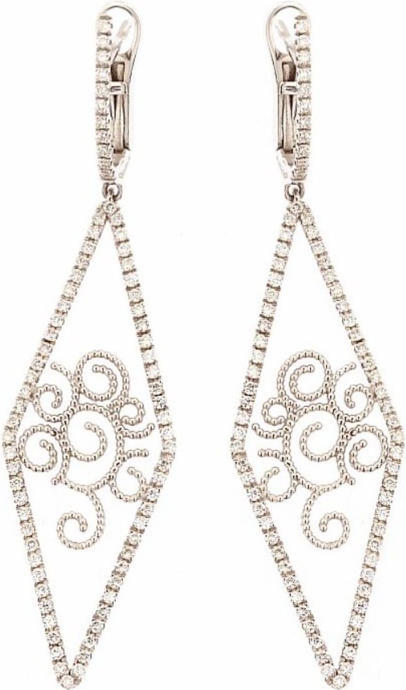Серьги Crivelli 3528 crv 6,1гр 0,89ct.