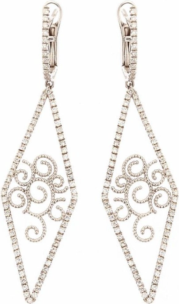 Серьги Crivelli 3528 crv 6,1гр 0,89ct. купить,NaN