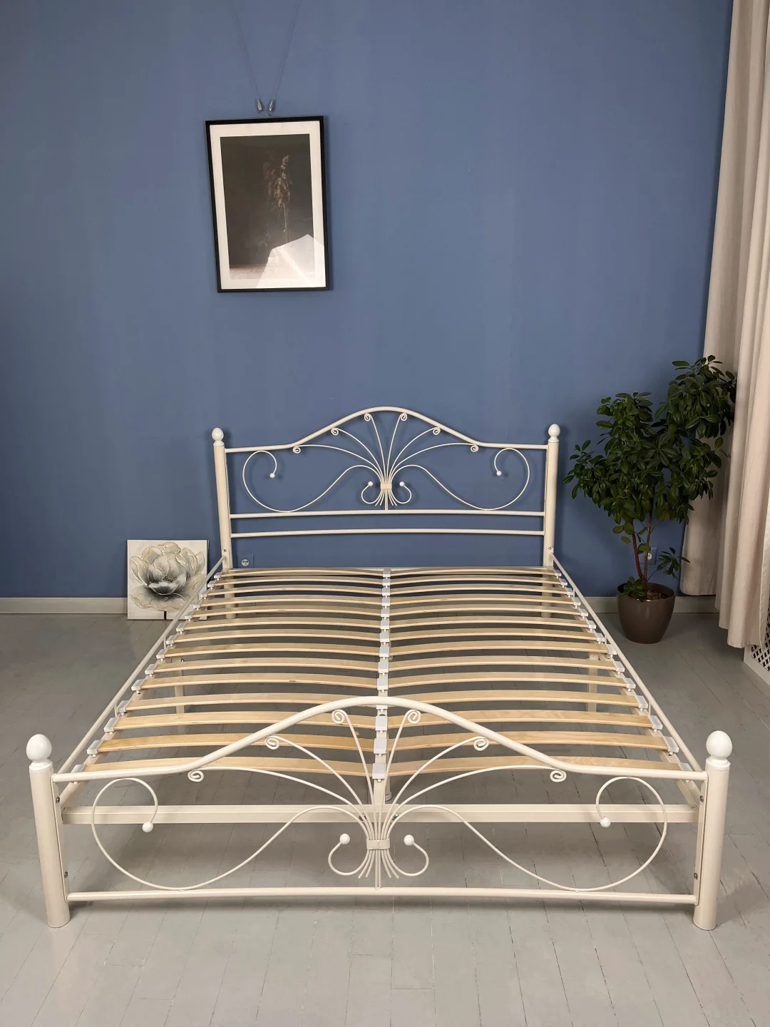 Кровать Марсела 140x200 белая купить,NaN