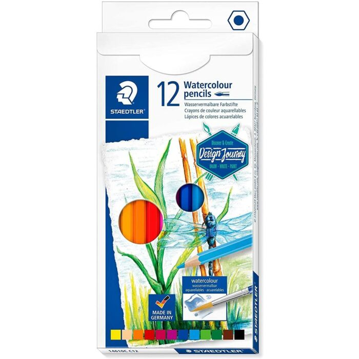 Карандаши акварельные Staedtler Design Journey 12 шт 3 мм 14610C-C12 купить,NaN
