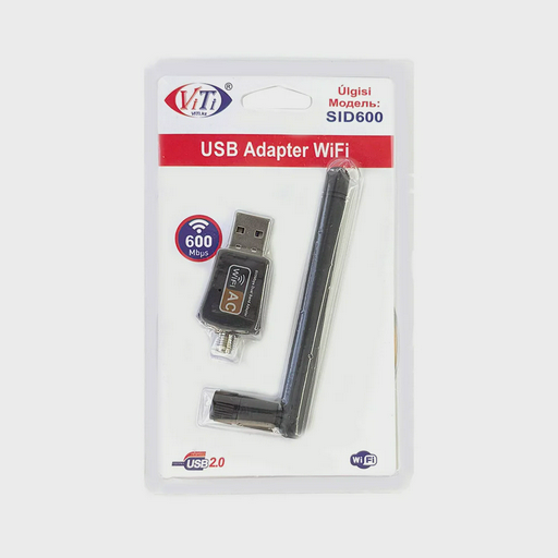 Адаптер WiFi USB WiFi ViTi SID600 Black