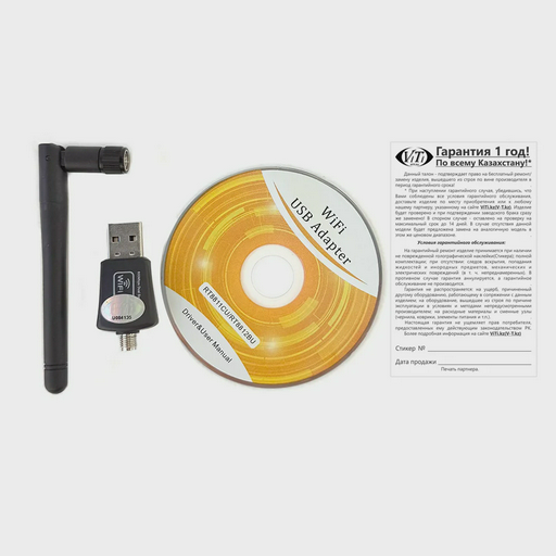 Адаптер WiFi USB WiFi ViTi SID600 Black