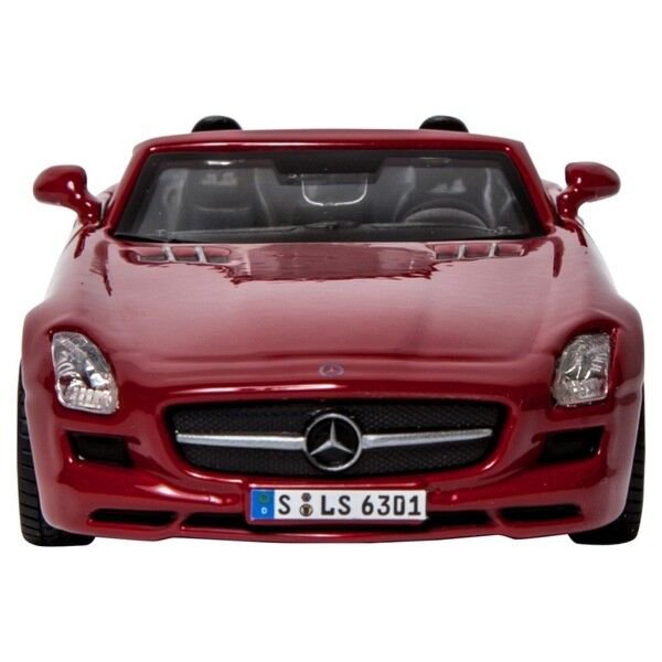 Модель автомобиля Bburago 1:32 Mercedes-Benz SLS AMG Cabrio красная купить,0