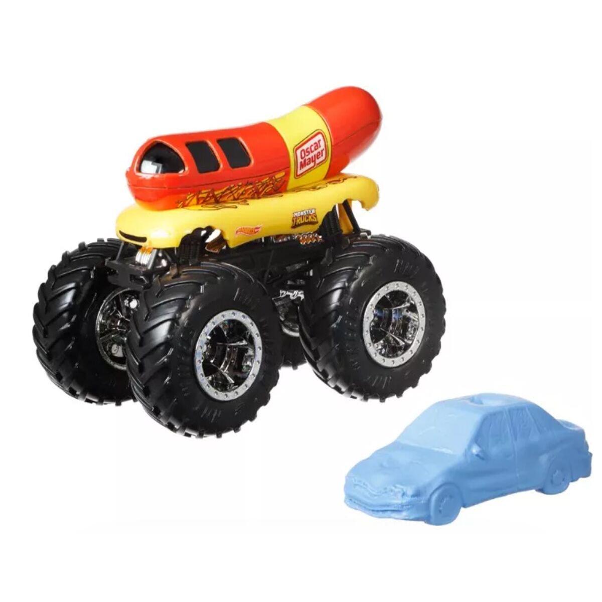 Машинка Hot Wheels Monster Trucks 1:64 Oscar Mayer  FYJ44/GWJ93 купить,NaN