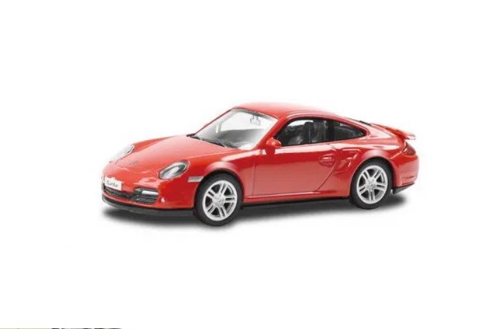 Модель машины Ideal RMZ City 1:43 Porsche 911 Turbo красная купить,NaN