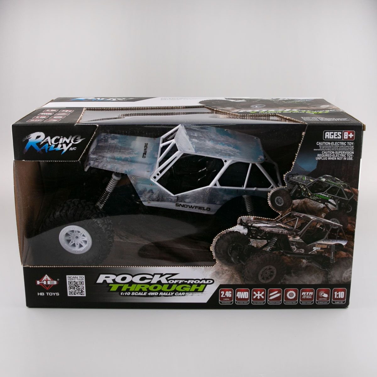 Машинка HB Toys Багги 1:10  HB-PY1002 белая купить,NaN