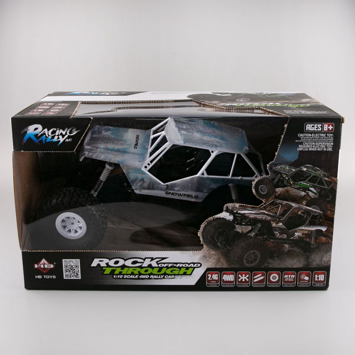 Машинка HB Toys Багги 1:10  HB-PY1002 белая купить,NaN
