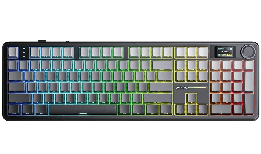 Клавиатура Aula F108 Pro Gradient Gray