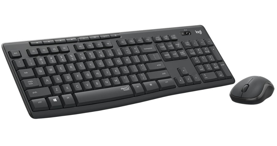 Клавиатура Logitech MK295 черный