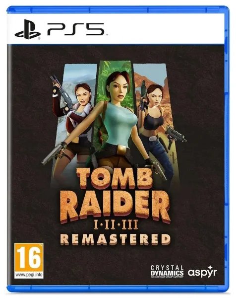 Игра для PS5 Tomb Raider I-II-III Remastered