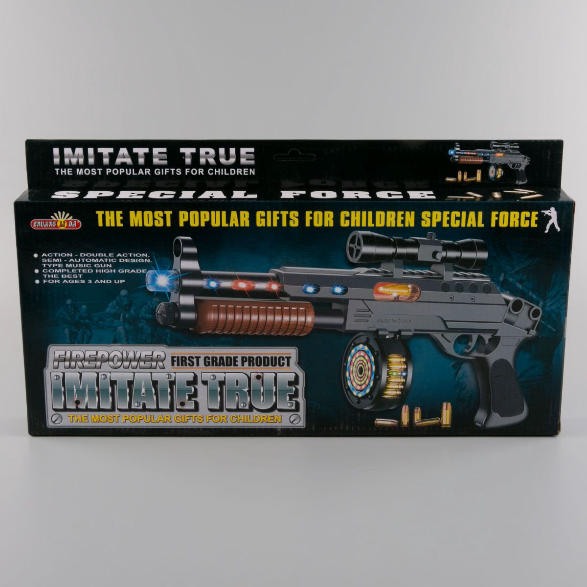 Игровое оружие FirePower Дробовик с рожком  купить,NaN