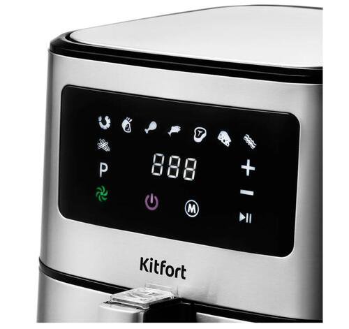 Аэрогриль Kitfort КТ-2228 серебристый