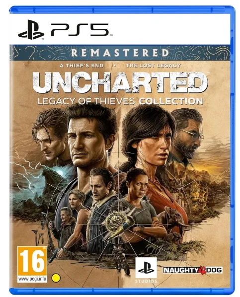 Игра для PS5 Uncharted Remastered Legacy Of The Thieves Collection