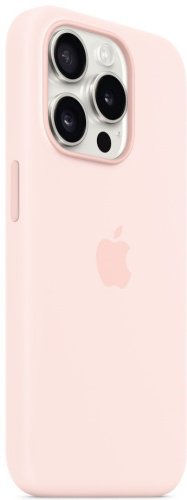 Чехол Apple Silicone Case MagSafe для Apple iPhone 15 Pro light pink - ForteMarket Чехол Apple Silicone Case MagSafe для Apple iPhone 15 Pro light pink купить,0
