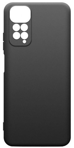 Чехол BoraSCO Microfiber Case для Xiaomi Redmi Note 11S/Redmi Note 11 черный