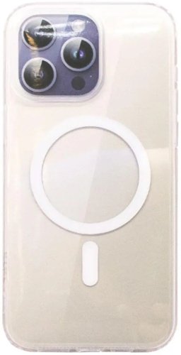 Чехол Totu для Apple iPhone 15 Pro Max Silicone MagSafe Transparent PC-5 купить,NaN