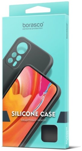 Чехол BoraSCO для Samsung Galaxy A55 черный купить,NaN