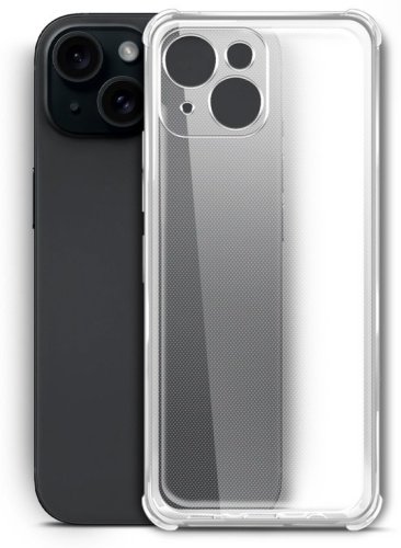 Чехол BoraSCO для Apple iPhone 15 прозрачный