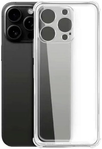 Чехол BoraSCO для Apple iPhone 15 Pro прозрачный купить,10