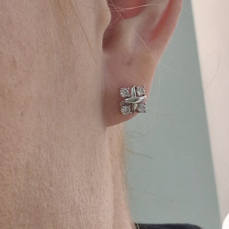 Серьги Deimantas 101763202 2,28гр 0,50ct. купить,NaN