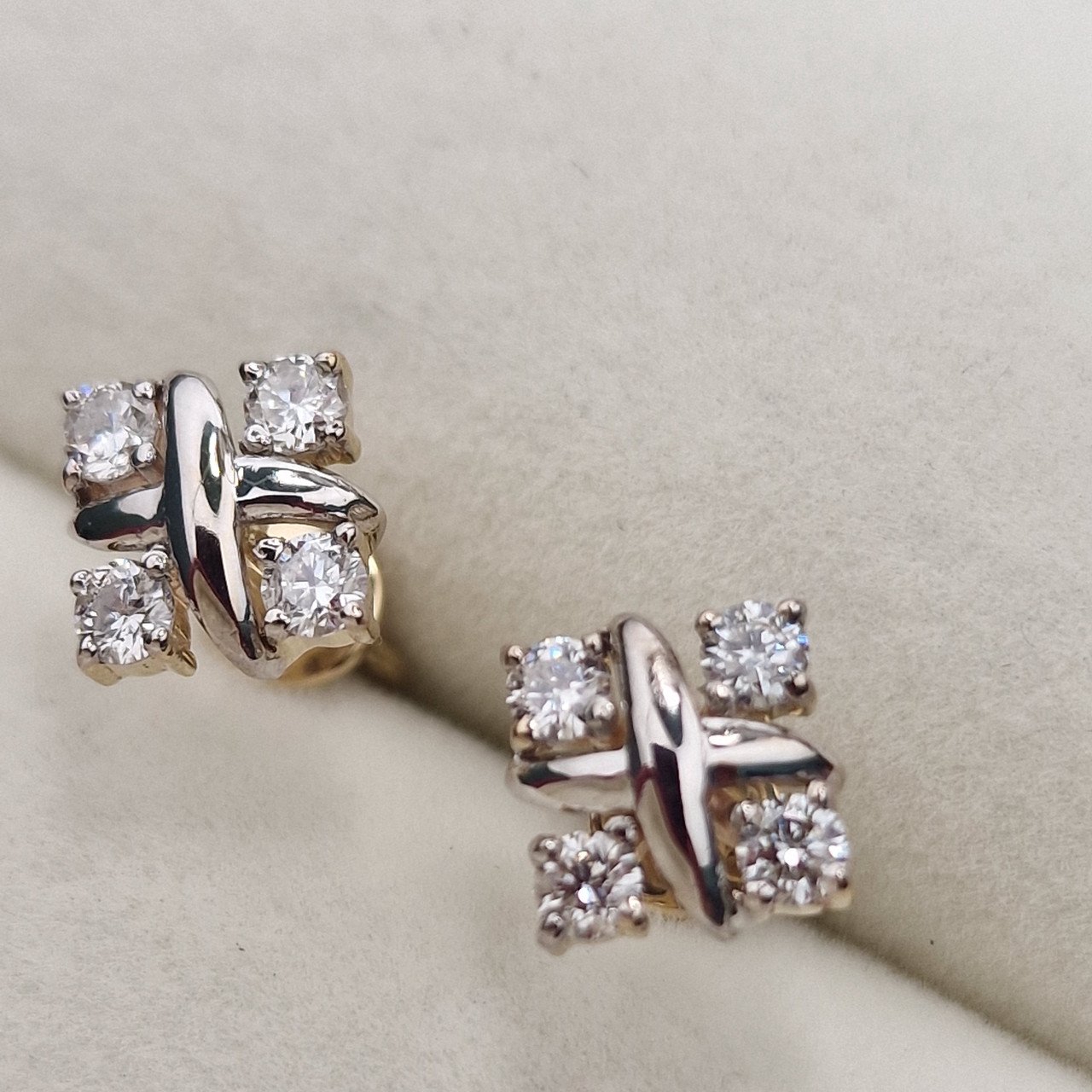 Серьги Deimantas 101763202 2,28гр 0,50ct. купить,NaN