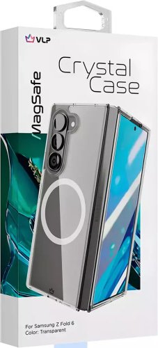 Чехол VLP для Samsung Galaxy Z Fold6 прозрачный купить,0