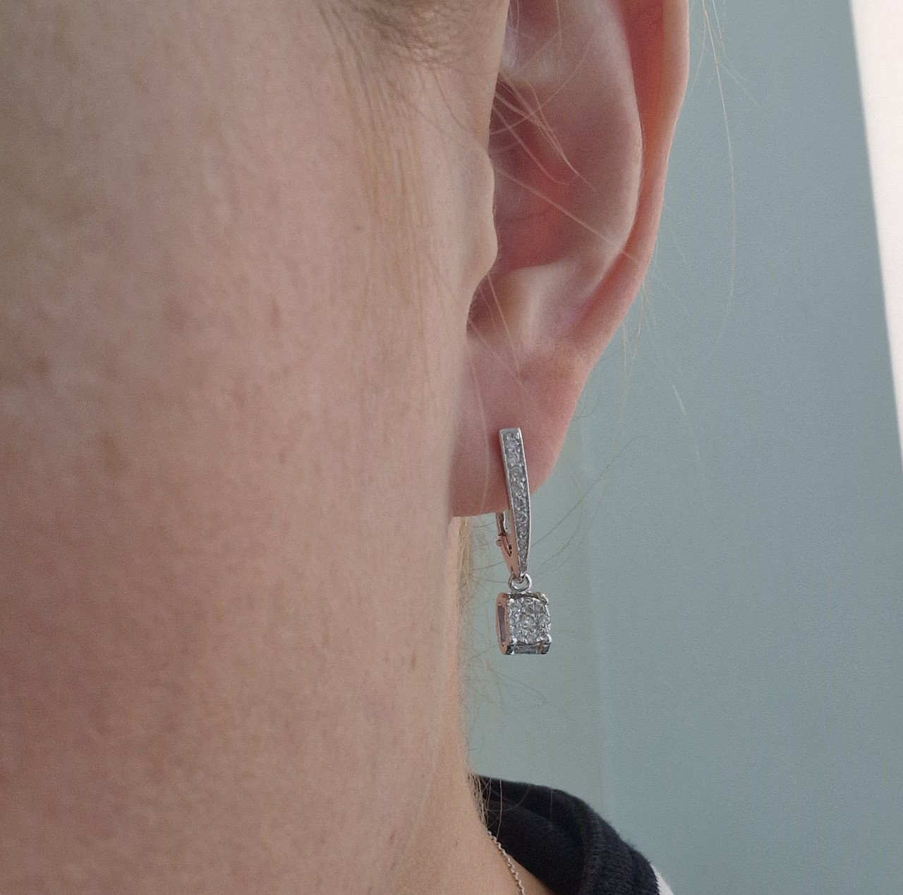 Серьги Deimantas 101763197 3,7гр 0,44ct. купить,NaN