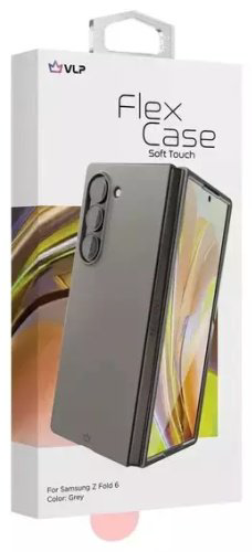 Чехол VLP для Samsung Galaxy Z Fold6 серый купить,NaN