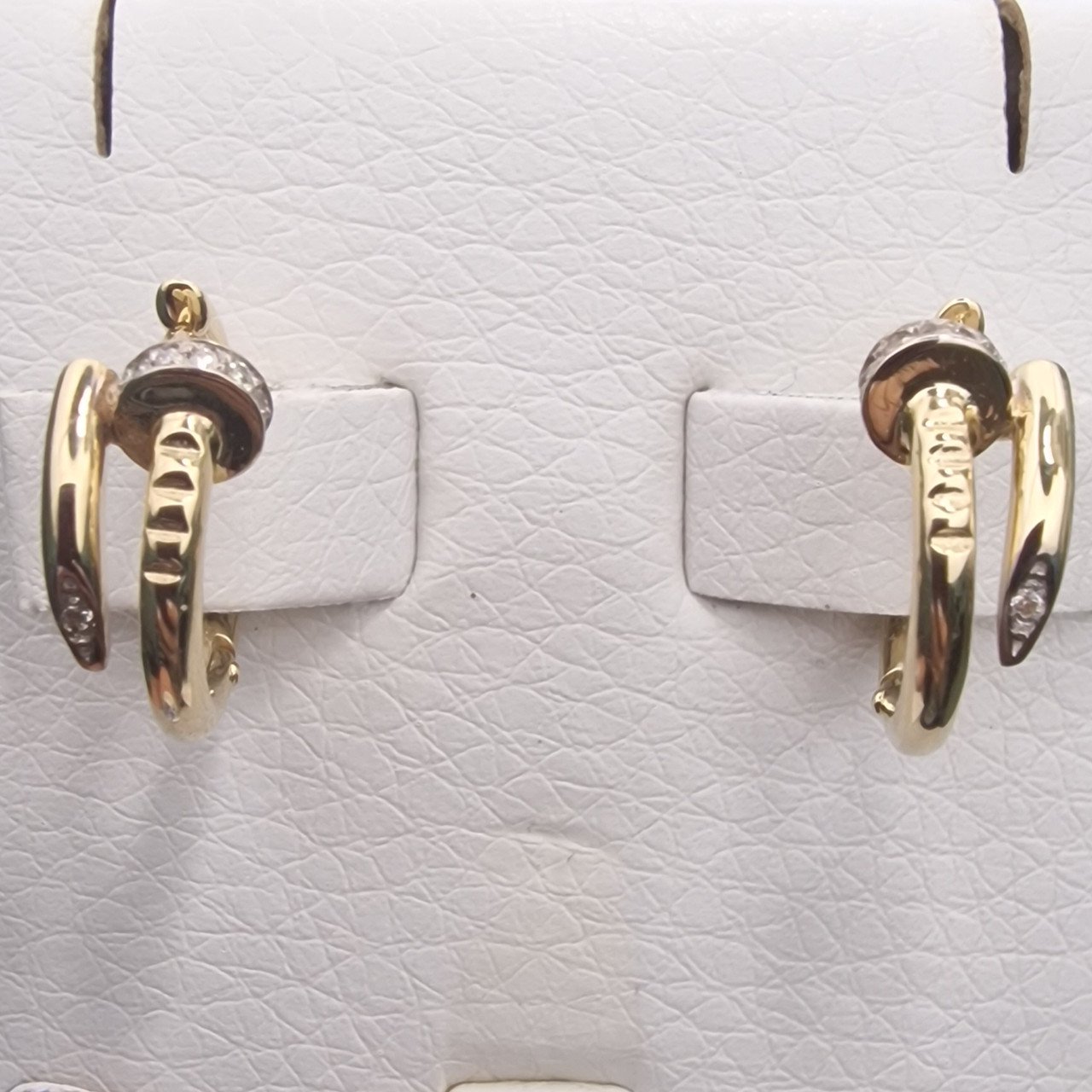 Серьги Deimantas 101763204 3,71гр 0,06ct. купить,NaN