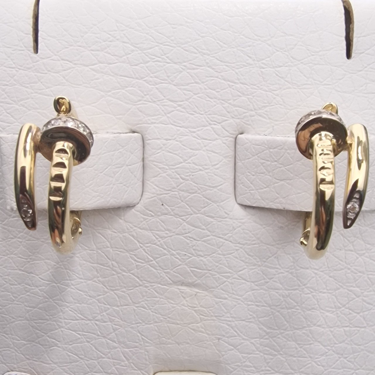 Серьги Deimantas 101763204 3,71гр 0,06ct. купить,NaN