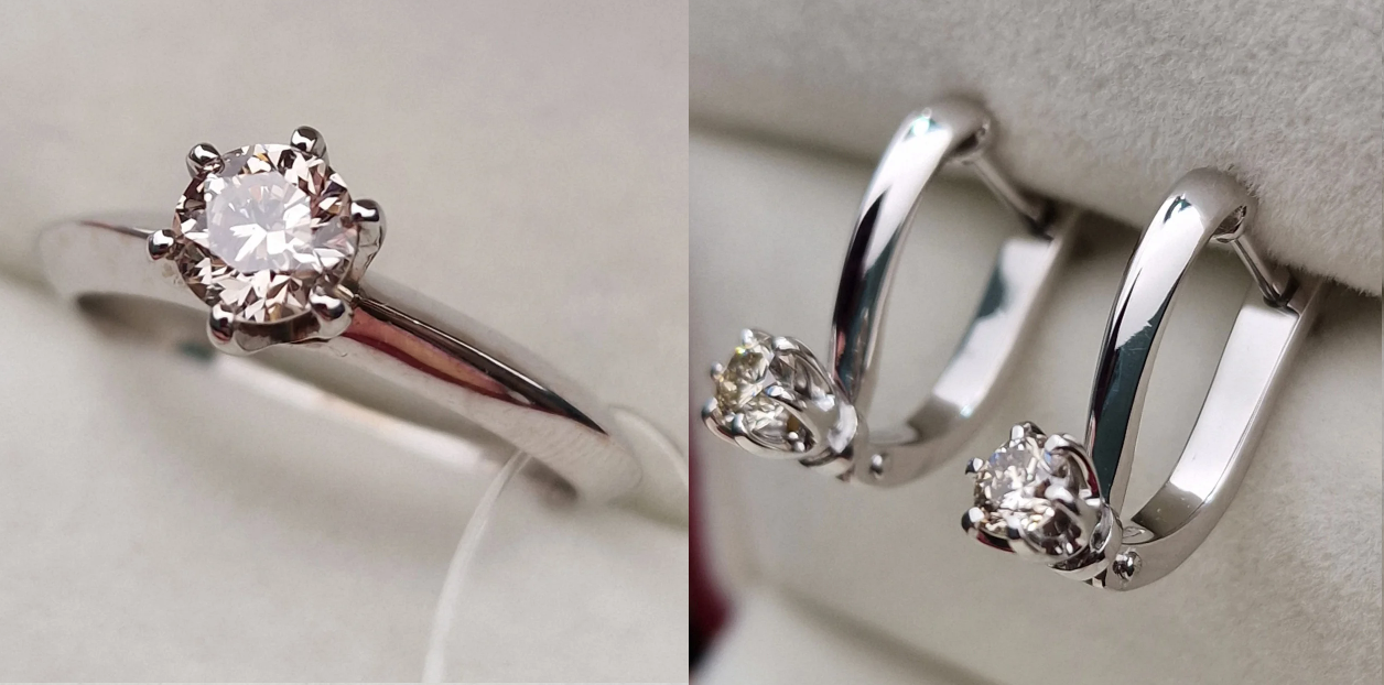 Комплект Deimantas 101832822 0,52ct 0,40ct. купить,NaN