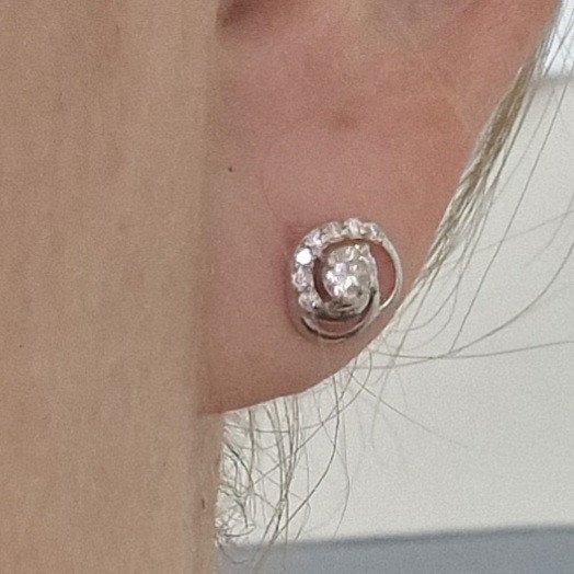 Серьги Deimantas 101934262 1,22гр 0,287ct. купить,NaN