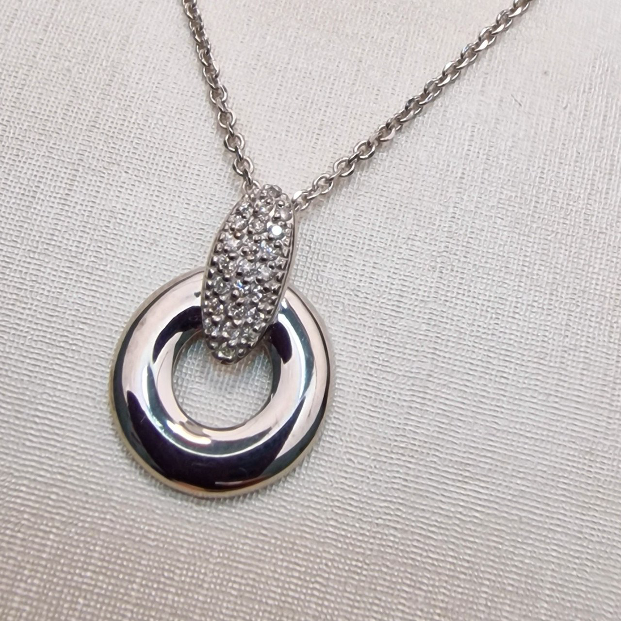 Кулон Deimantas 101934310 0,96гр 0,106ct. купить,NaN