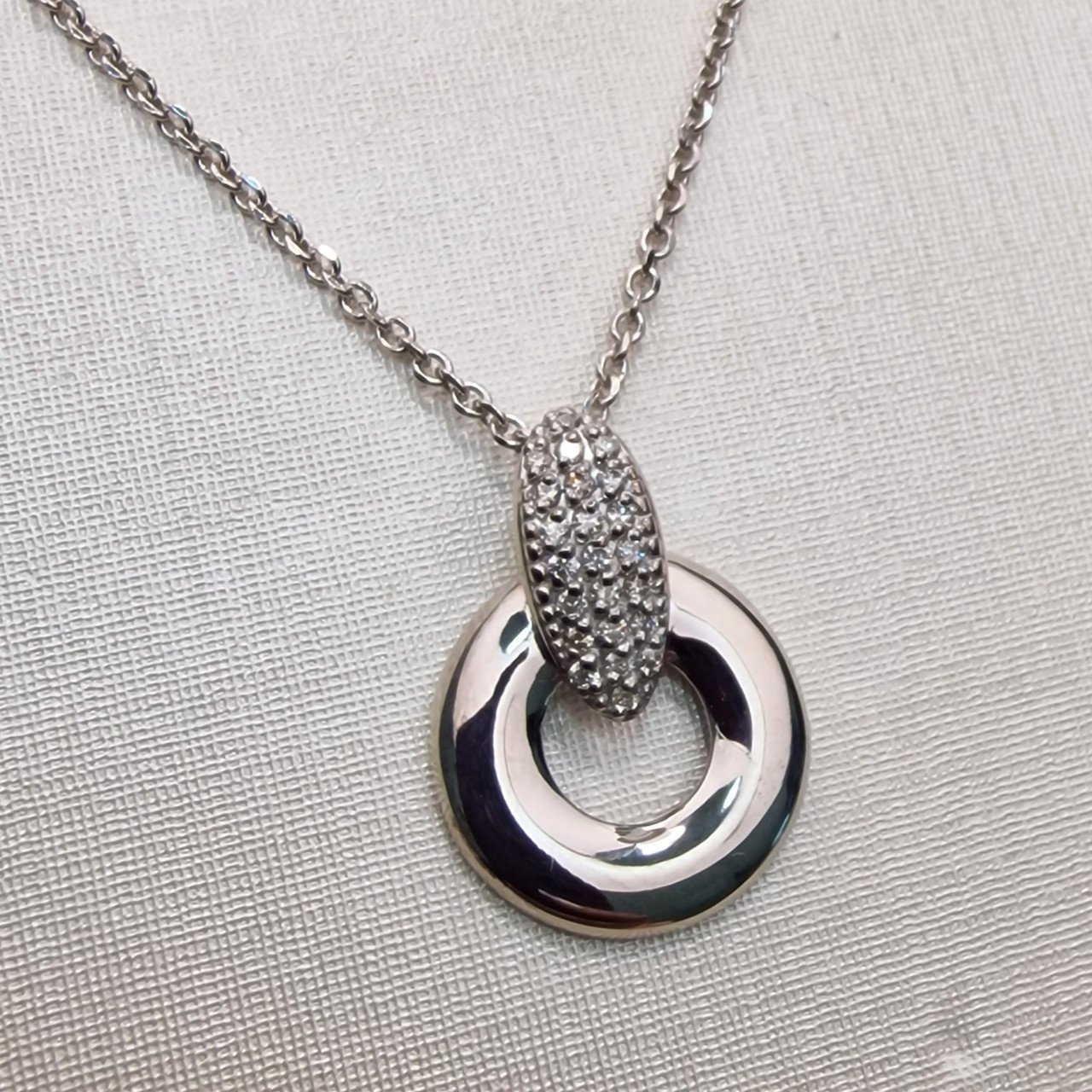 Кулон Deimantas 101934310 0,96гр 0,106ct. купить,NaN