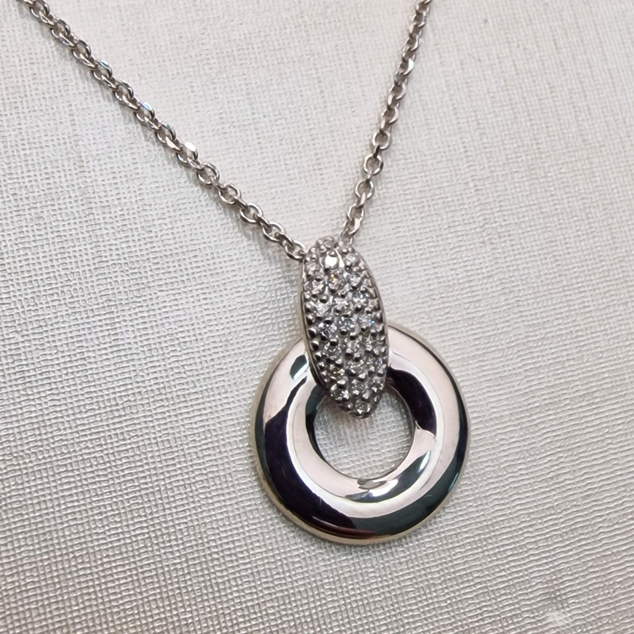 Кулон Deimantas 101934310 0,96гр 0,106ct. купить,NaN