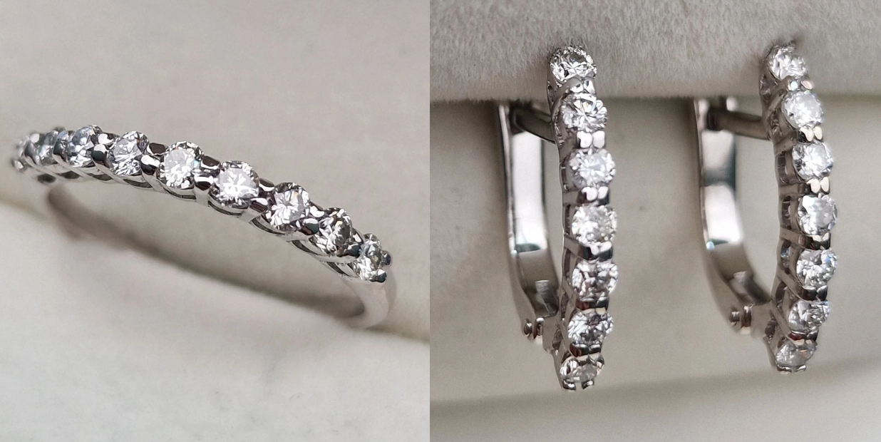 Комплект Deimantas 102054128 0,373ct 0,667ct. купить,NaN